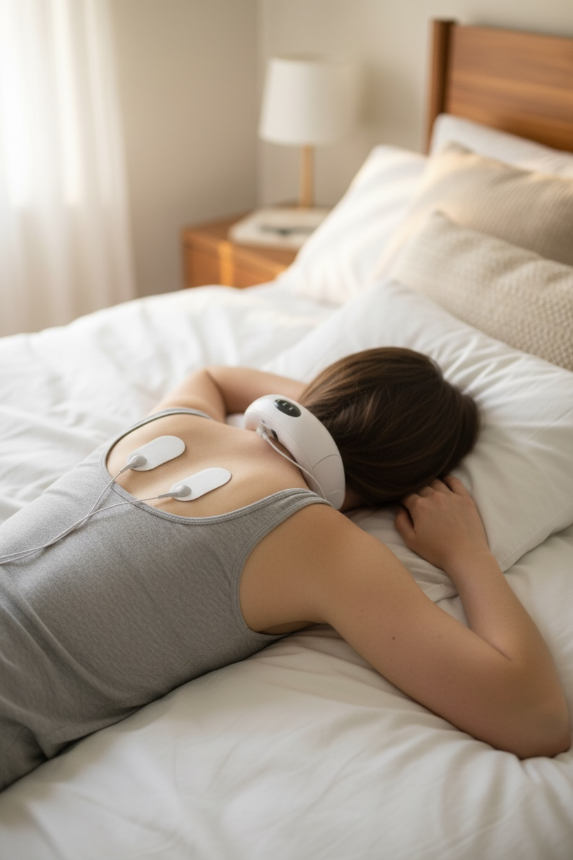 Masajeador cervical y espalda electromagnético